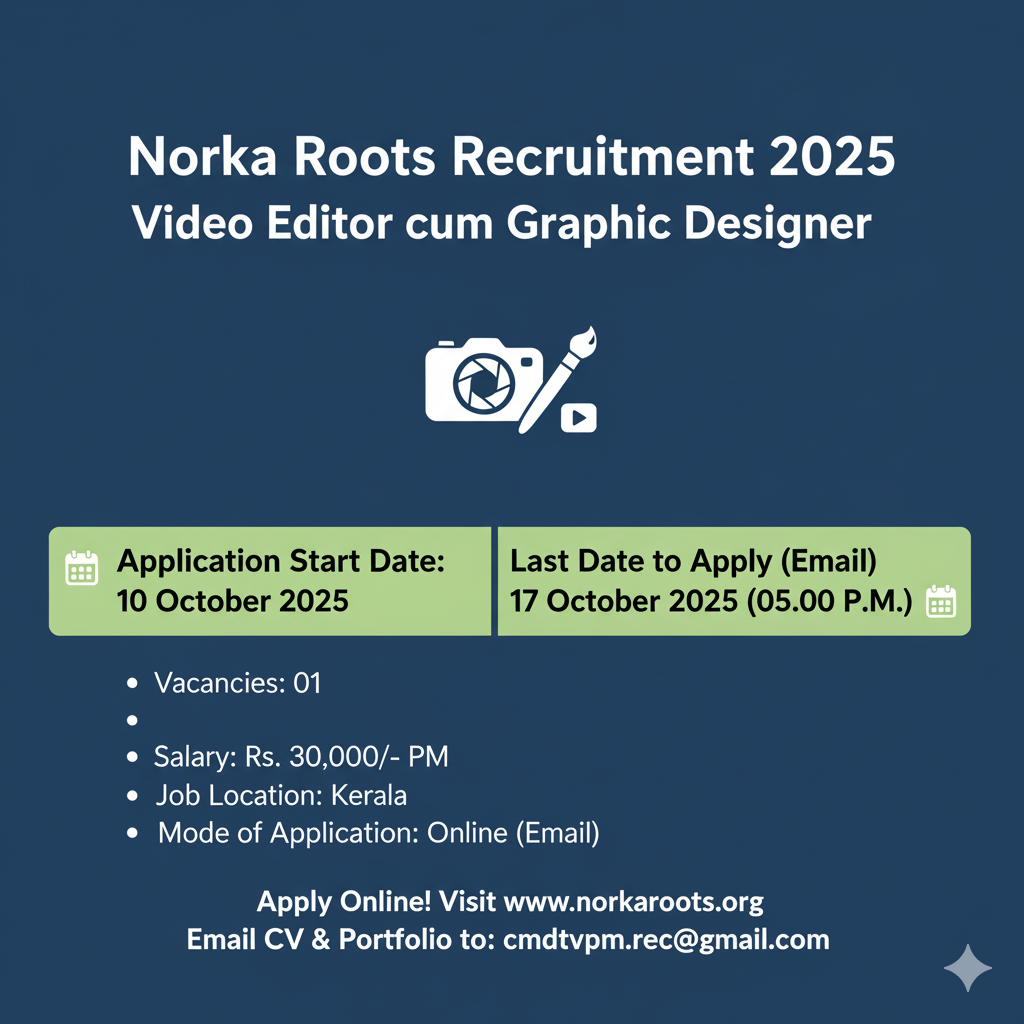 Norka Roots Recruitment 2025
