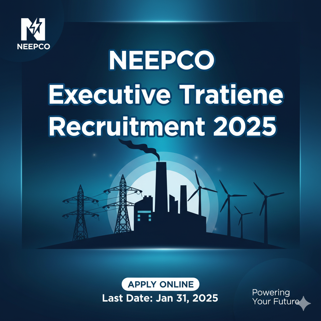 NEEPCO Executive Trainee Recruitment 2025