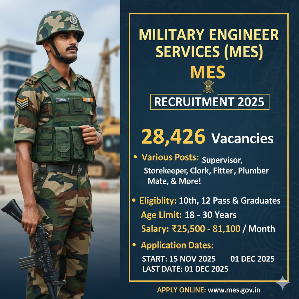 Army MES Recruitment 2025